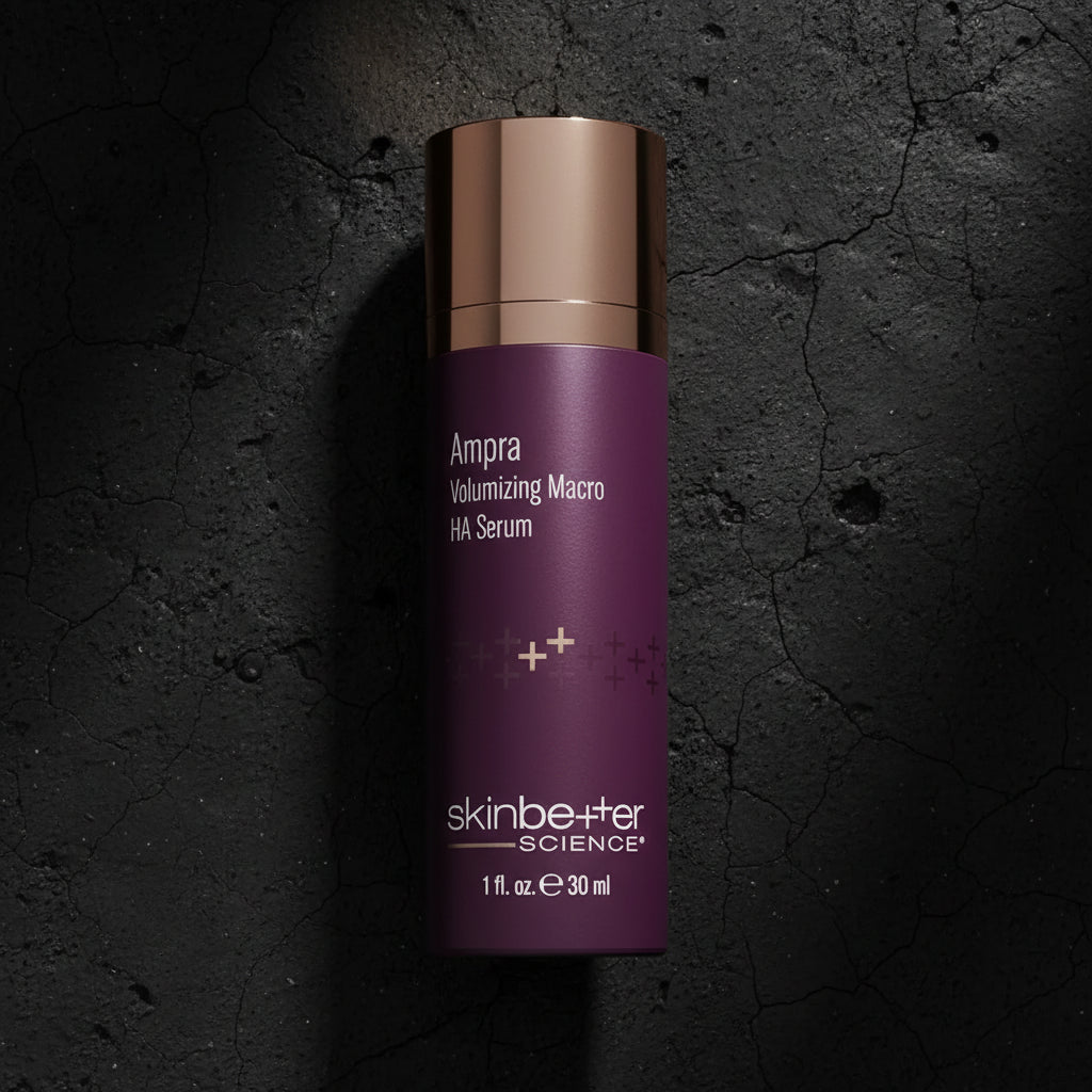 Ampra helps restore the appearance of volume, improve contour definition, and support visibly smoother, plumper, more resilient skin over time.